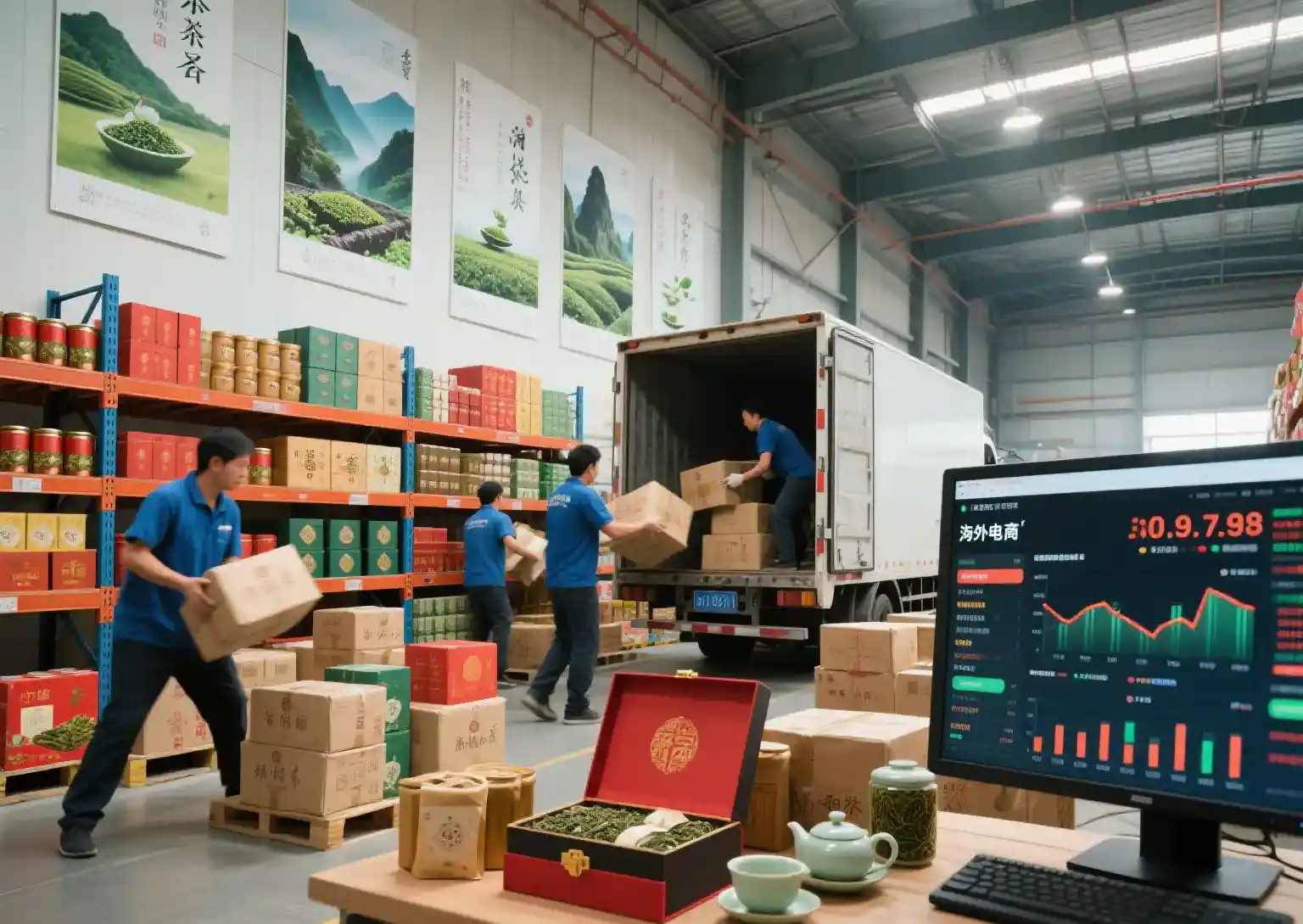 夫妻靠独立站卖中国茶年入 5000 万：这门藏在茶香里的跨境生意