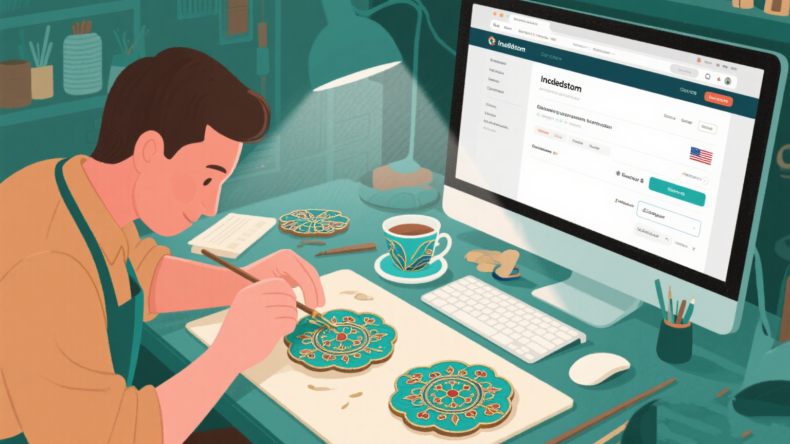 为什么欧美顾客抢着给我的手工艺品多付钱？四年独立站血泪经验