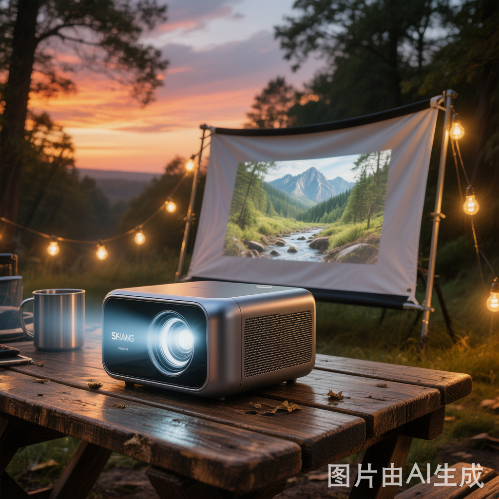 [跨境选品]便携式迷你投影仪：露营影音蓝海掘金